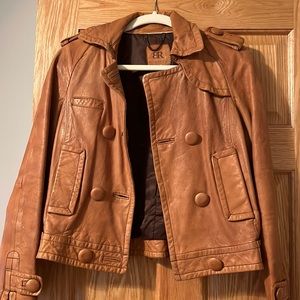 Banana republic leather jacket